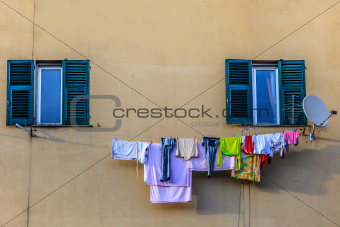 laundry to dry
