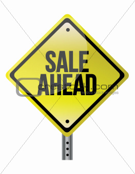 Sale Ahead sign
