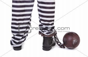 prisoner's legs
