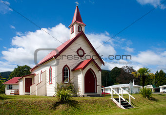 Church in Murchison, New Zealand