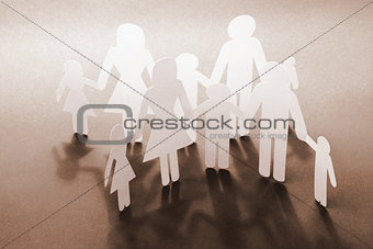 Happy Families Concept