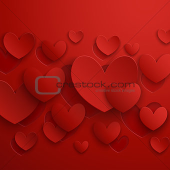 Valentine`s Day abstract background.