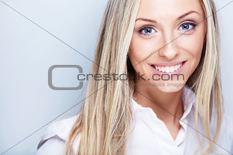Smiling woman