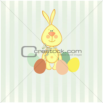 illustration of easter bunny