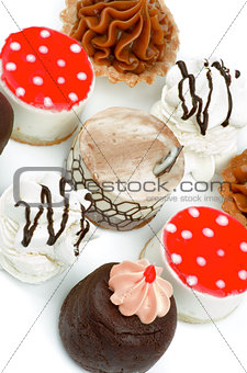 Arrangement of Cakes