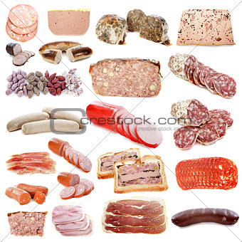 cooked meats