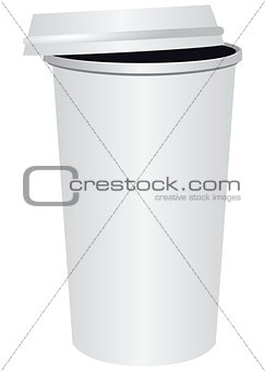 Paper cup for coffee
