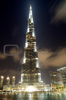 Burj Khalifa, the tallest manmade structure.