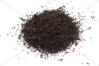 Black tea loose dried leaves