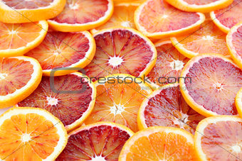 Blood orange background