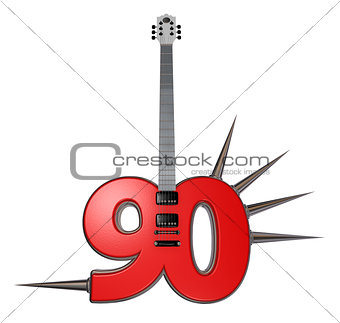 number ninety guitar