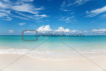 Beach on Bantayan island, Philippines