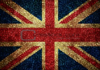 Bling UK Flag