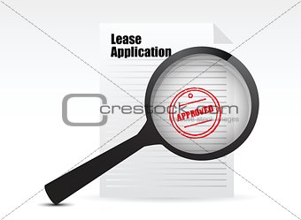 Lease Applications sign