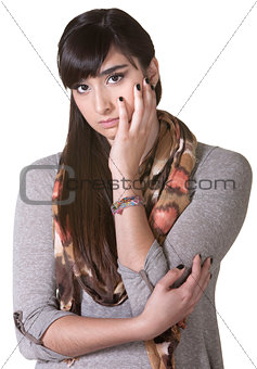 Depressed Young Woman