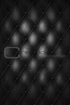 luxury black leather