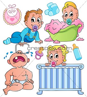 Babies theme collection 1