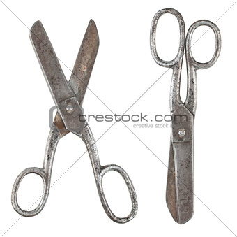 Rusty tailor scissors