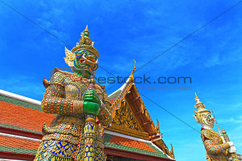 Demon Guardian Grand Palace Bangkok