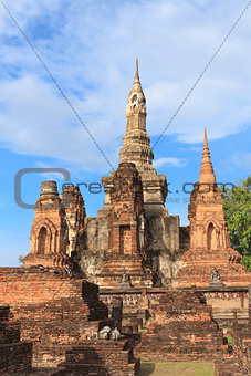 Sukhothai historical park, the old town
