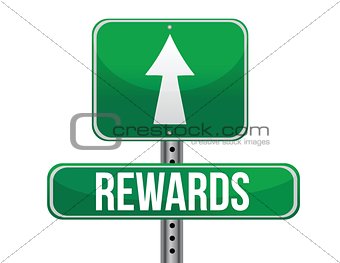 rewards highway sign