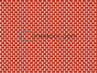Abstract red brick background