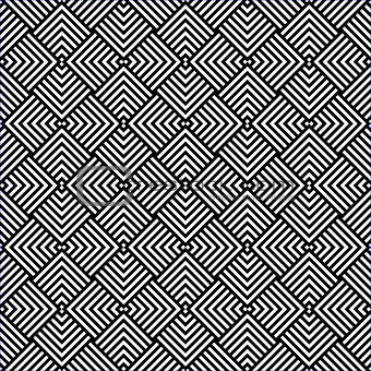 Seamless geometric checked pattern. 