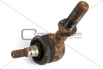 Rusted tie rod end