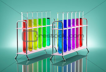 Multicolored tubes 