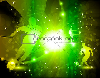 Abstract soccer background eps10 vector illustration