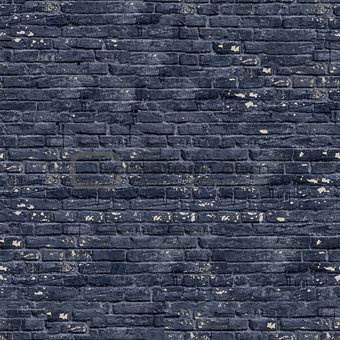 Black Brick Wall Texture.