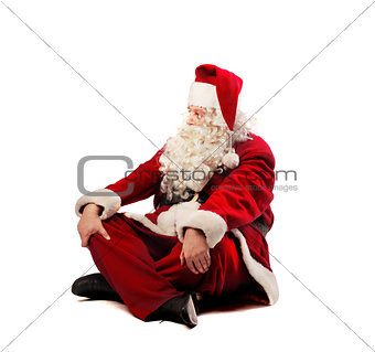 Relaxing Santa Claus