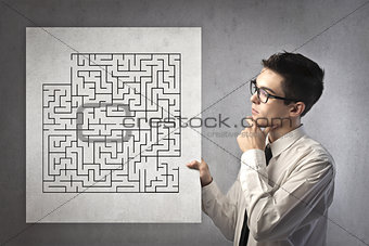 Office Worker Labyrinth