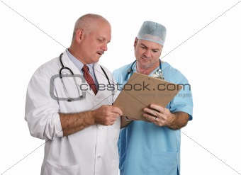 Doctors Confer Together