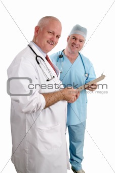 Friendly Doctors with Chart
