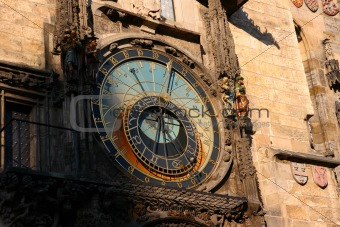 Prague astrological clock, Czech republic