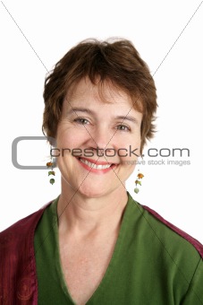 Portrait of Cute Irish Woman