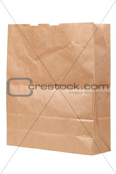 Empty paper bag