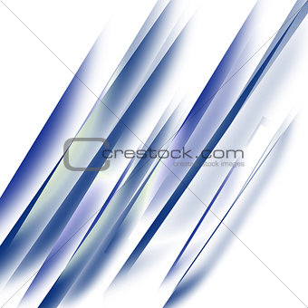 Straight blue lines in a downward angle