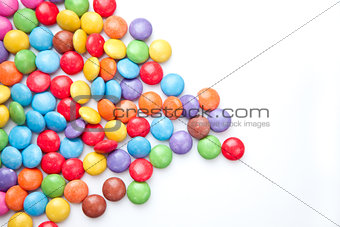 Heap of candies multi coloured 