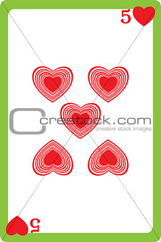 five of hearts