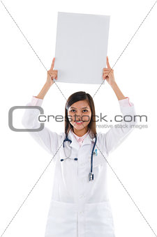 Southeast Asian female medical student
