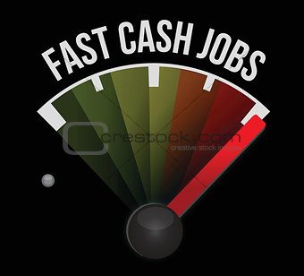fast cash jobs speedometer