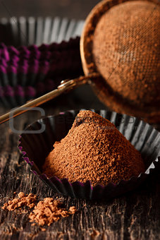 Chocolate truffle.