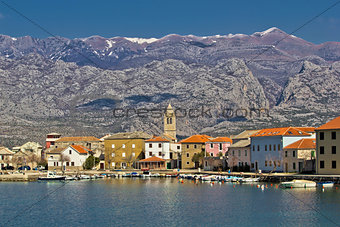 Town of Vinjerac waterfrot view