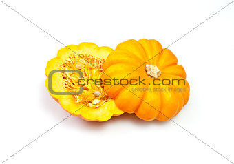 Miniature Gold Pumpkin