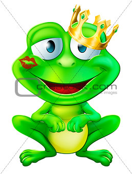 Kissed frog prince