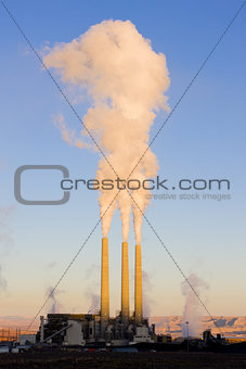 power plant in Page, Arizona, USA