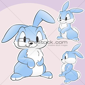Cute Cartoon Rabbit Bunny 