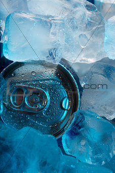 Can in ice